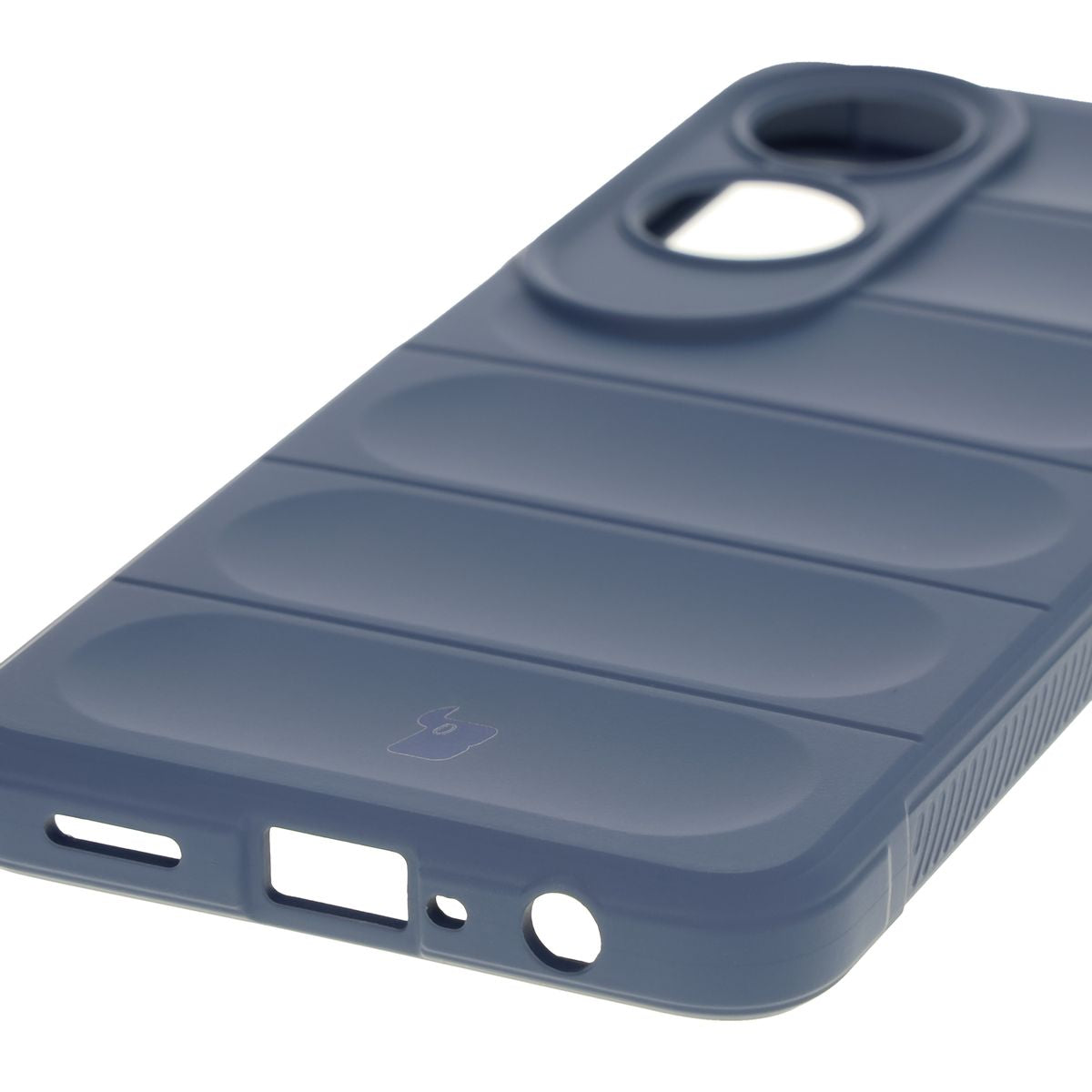 Robuste Handyhülle für Oppo A60 4G, Bizon Case Tur, Dunkelblau