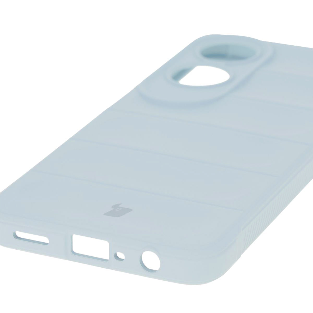 Robuste Handyhülle für Oppo A60 4G, Bizon Case Tur, Hellblau