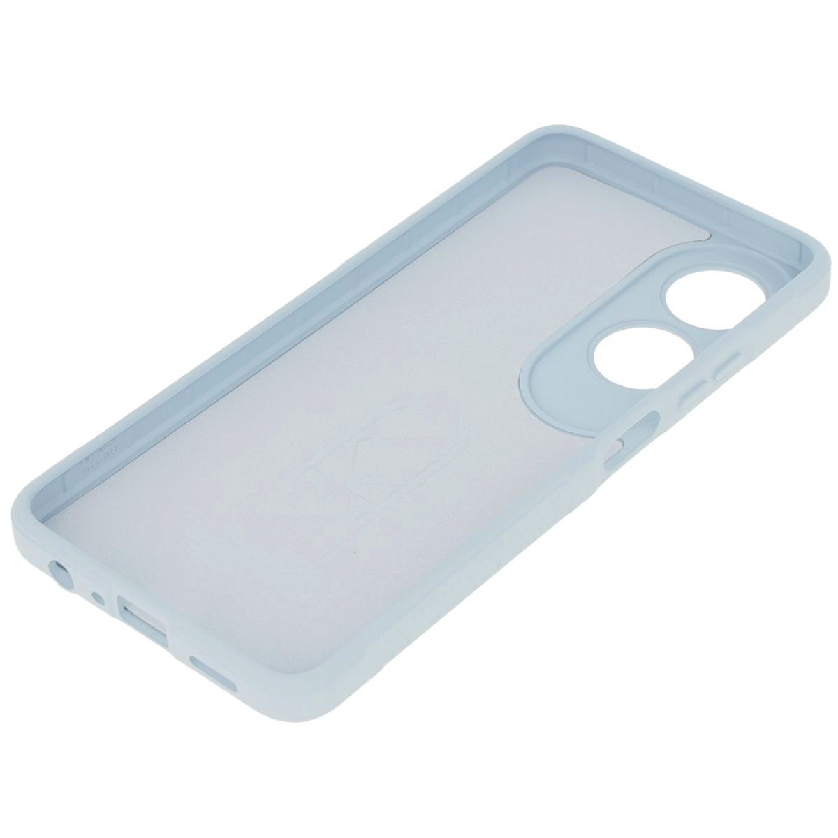 Robuste Handyhülle für Oppo A60 4G, Bizon Case Tur, Hellblau