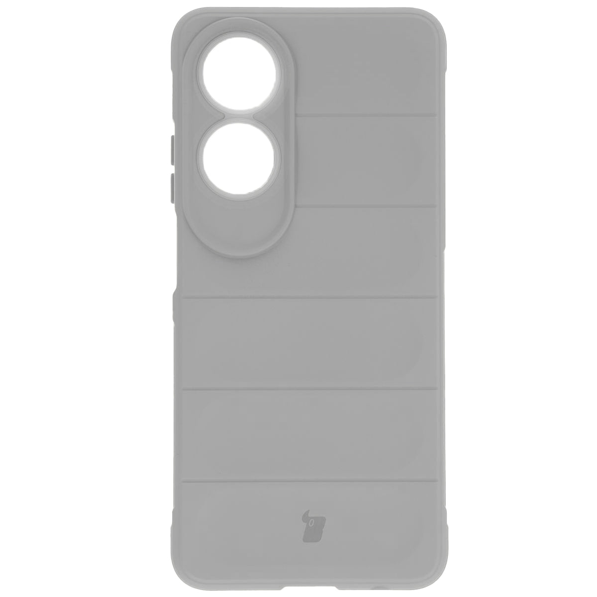 Robuste Handyhülle für Oppo A60 4G, Bizon Case Tur, Hellgrau