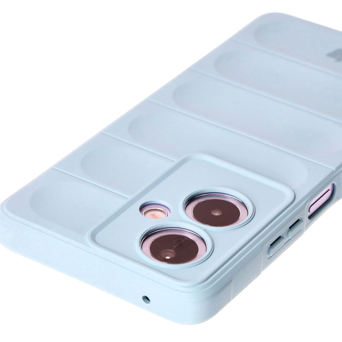 Robuste Schutzhülle für Oppo A79 5G, Bizon Case Tur, Hellblau