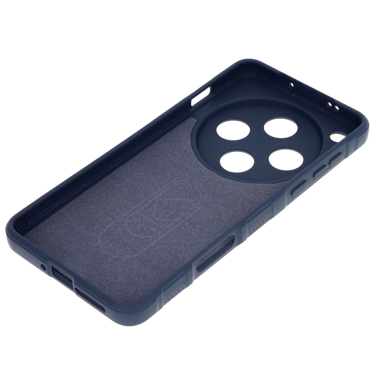 Robuste Handyhülle für Oppo Find X8 Pro, Bizon Case Tur, Dunkelblau