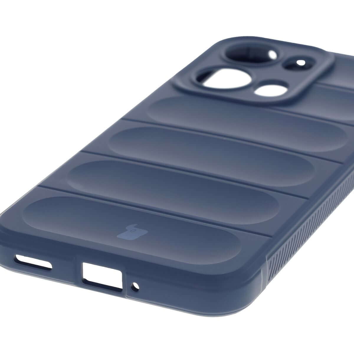 Robuste Handyhülle für Oppo Reno13 Pro, Bizon Case Tur, Dunkelblau