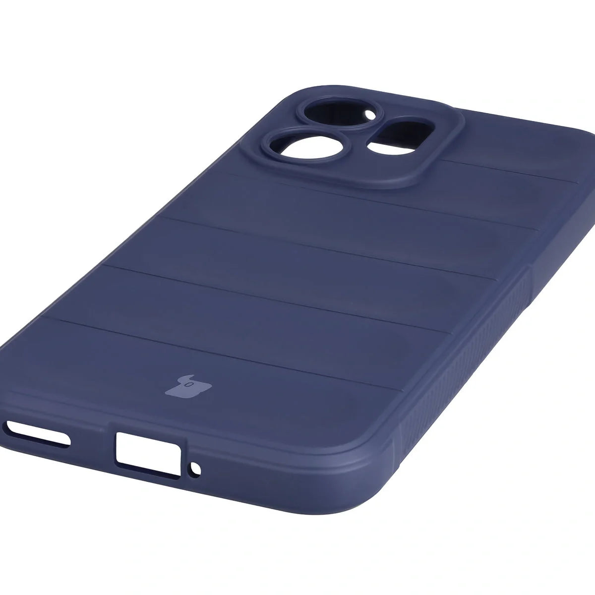 Robuste Handyhülle für Oppo Reno 14 F / 14 FS, Bizon Case Tur, Dunkelblau