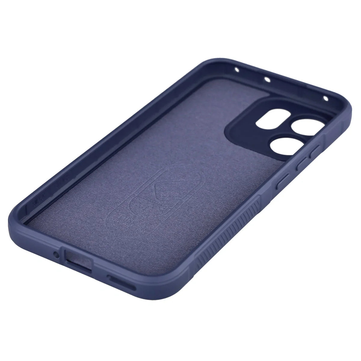 Robuste Handyhülle für Oppo Reno 14 F / 14 FS, Bizon Case Tur, Dunkelblau
