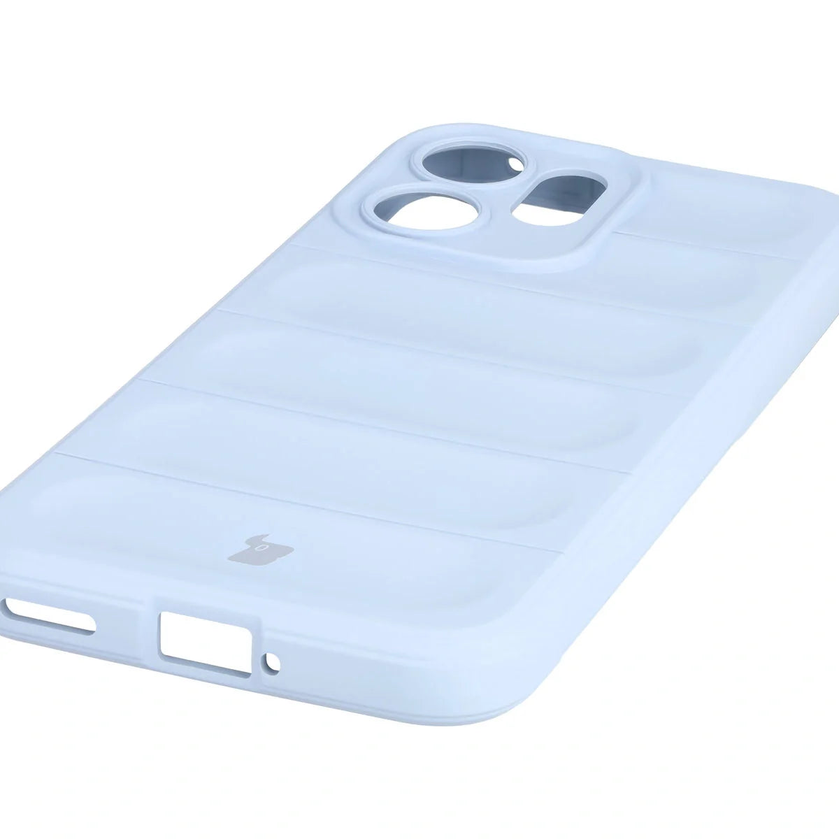 Robuste Handyhülle für Oppo Reno 14 F / 14 FS, Bizon Case Tur, Hellblau