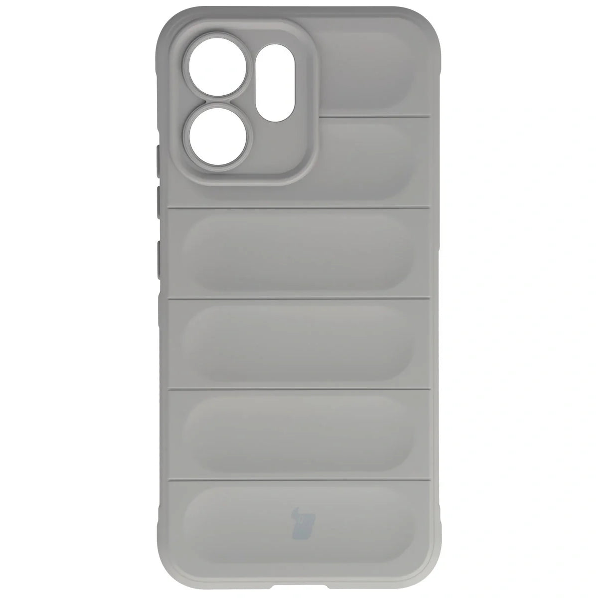 Robuste Handyhülle für Oppo Reno 14 F / 14 FS, Bizon Case Tur, Hellgrau