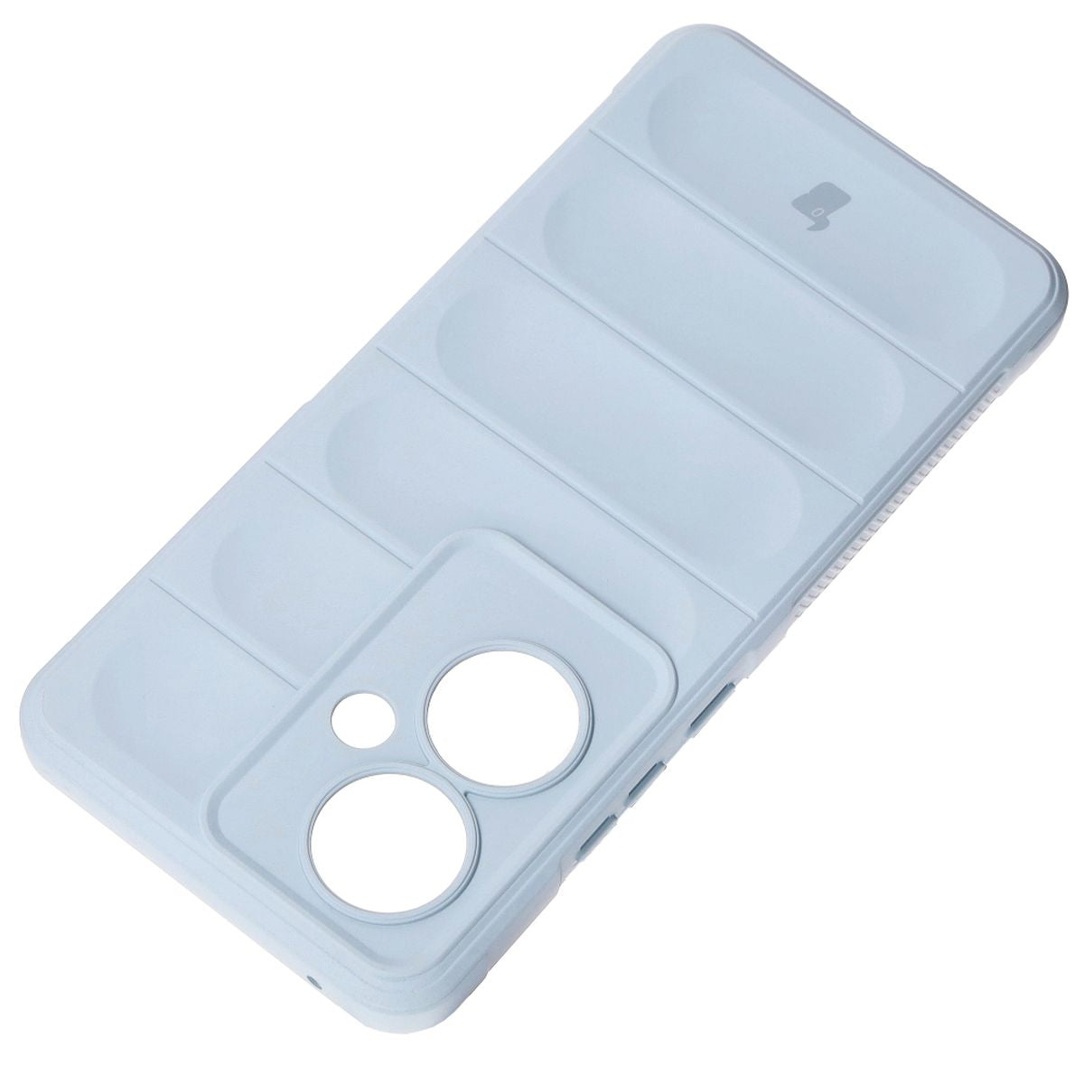 Robuste Schutzhülle für Oppo Reno11 F 5G, Bizon Case Tur, Hellblau