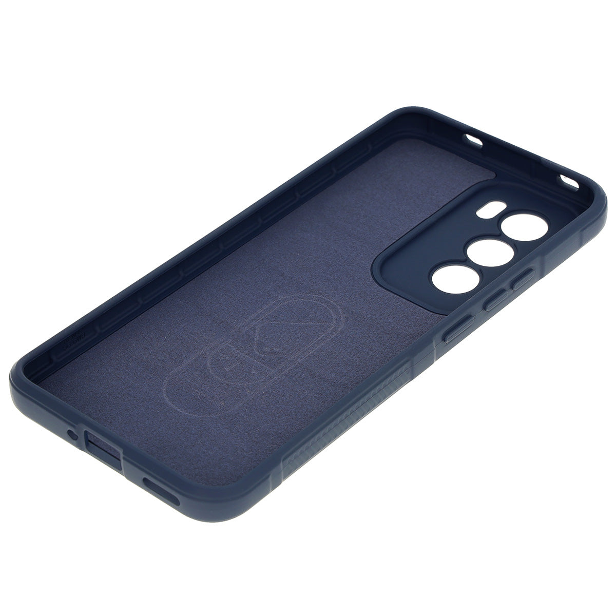 Robuste Handyhülle für Oppo Reno 12, Bizon Case Tur, Dunkelblau