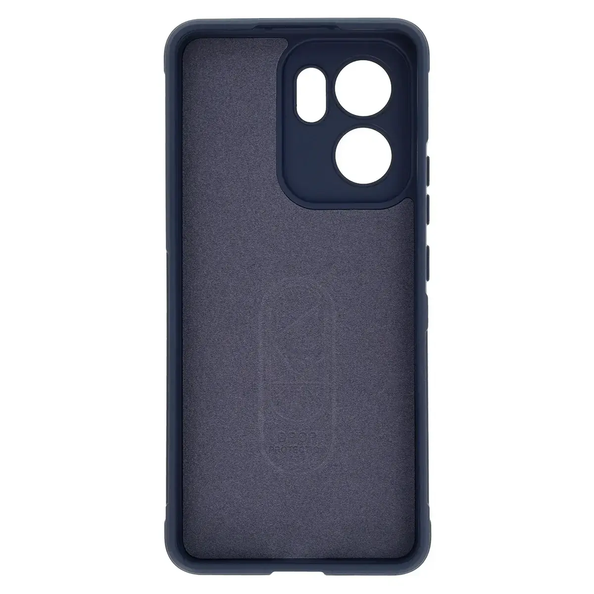 Robuste Handyhülle für Oppo Reno13 F, Bizon Case Tur, Dunkelblau