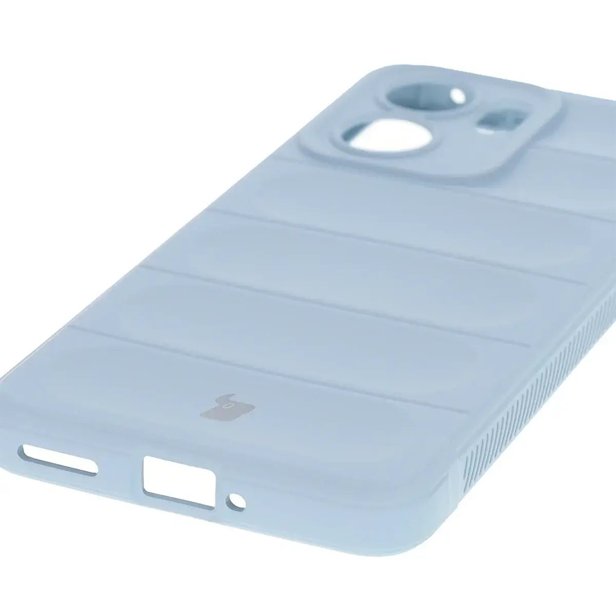 Robuste Handyhülle für Oppo Reno13 F, Bizon Case Tur, Hellblau