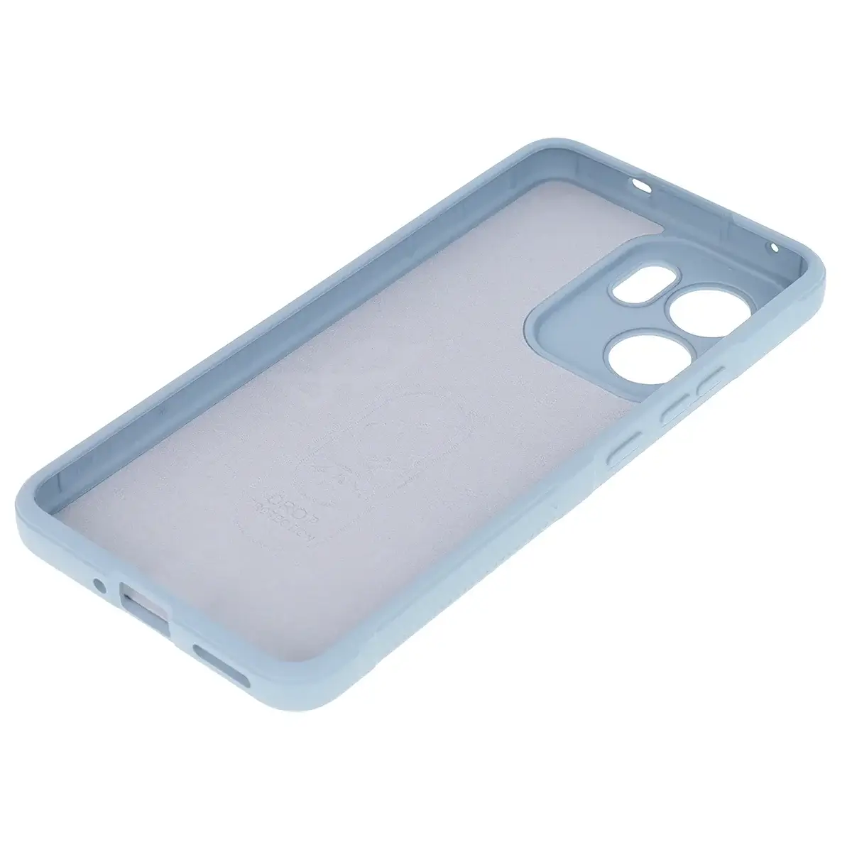 Robuste Handyhülle für Oppo Reno13 F, Bizon Case Tur, Hellblau