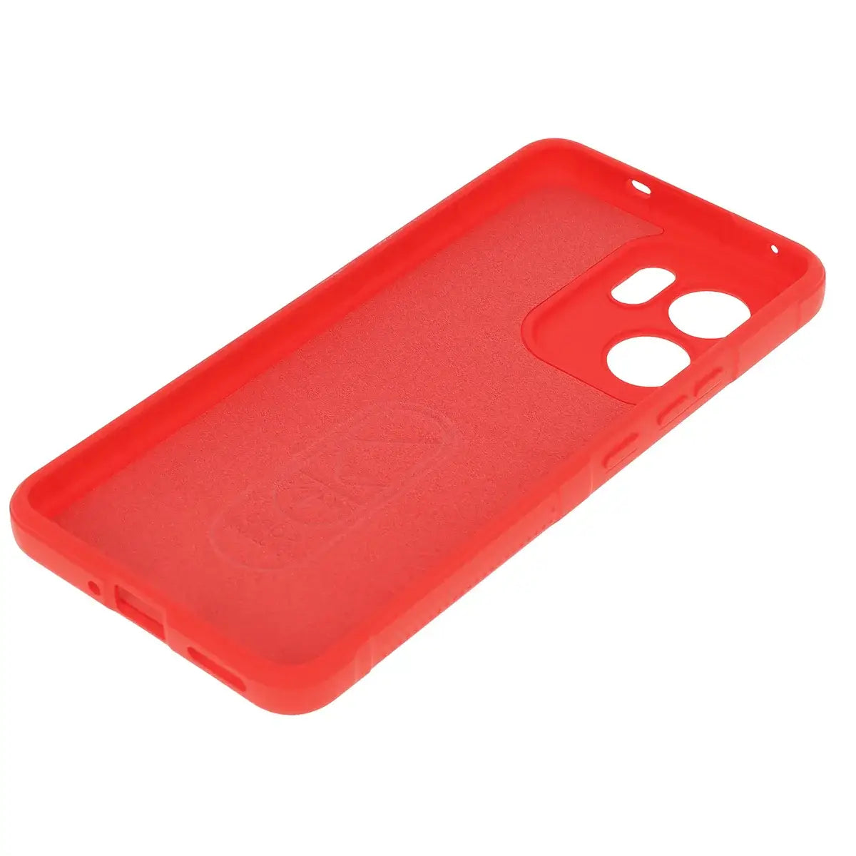 Robuste Handyhülle für Oppo Reno13 F, Bizon Case Tur, Rot
