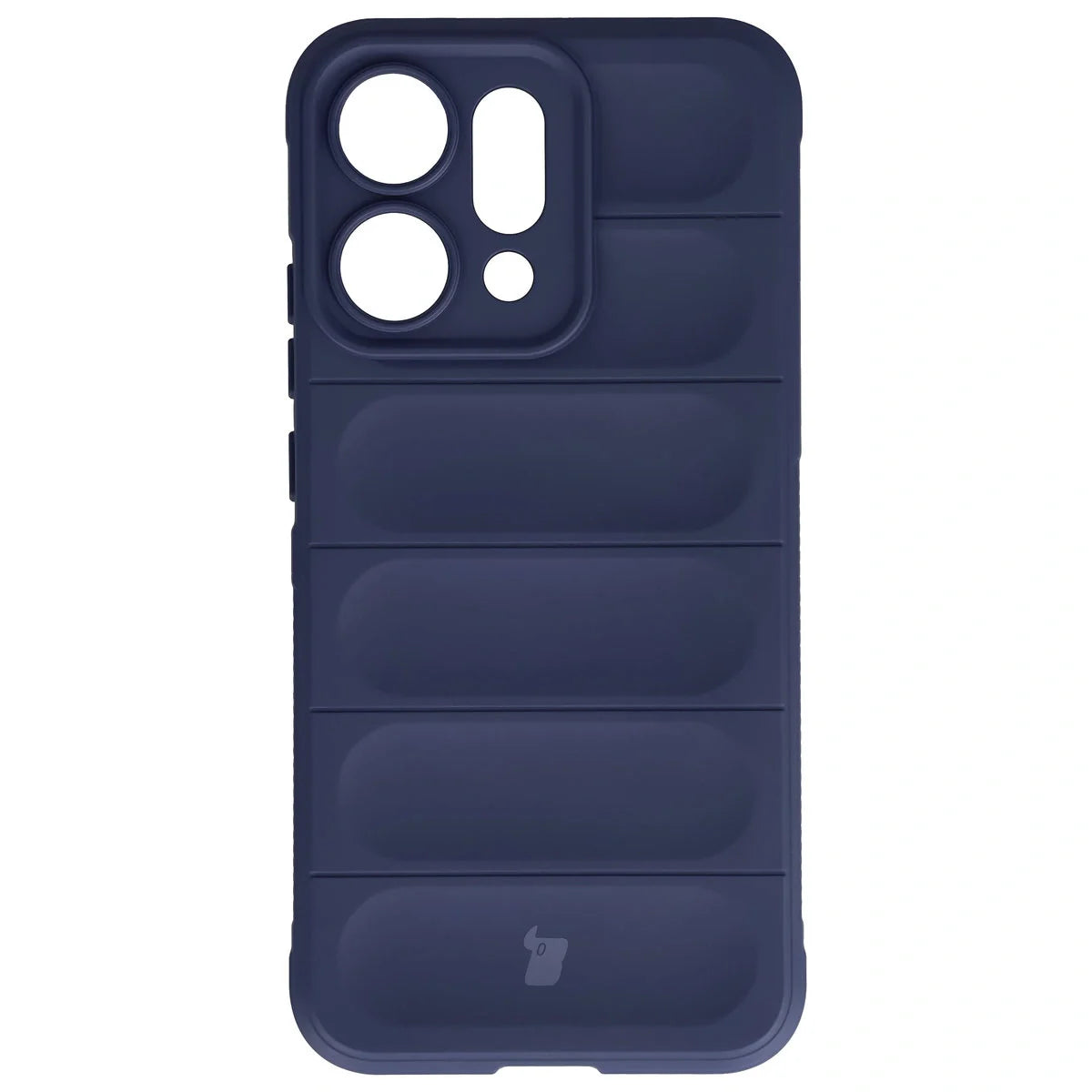 Robuste Handyhülle für Oppo Reno 14, Bizon Case Tur, Dunkelblau