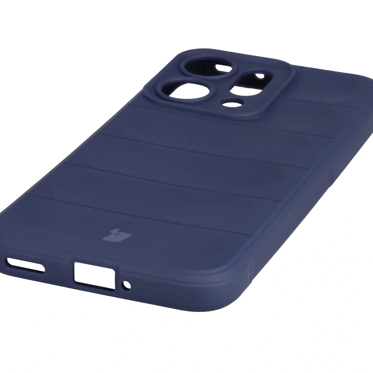 Robuste Handyhülle für Oppo Reno 14, Bizon Case Tur, Dunkelblau