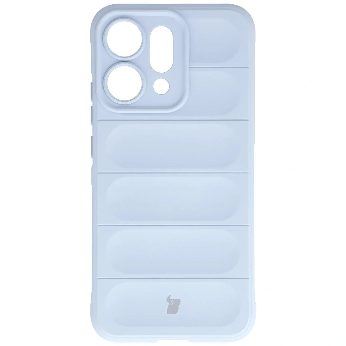 Robuste Handyhülle für Oppo Reno 14, Bizon Case Tur, Hellblau