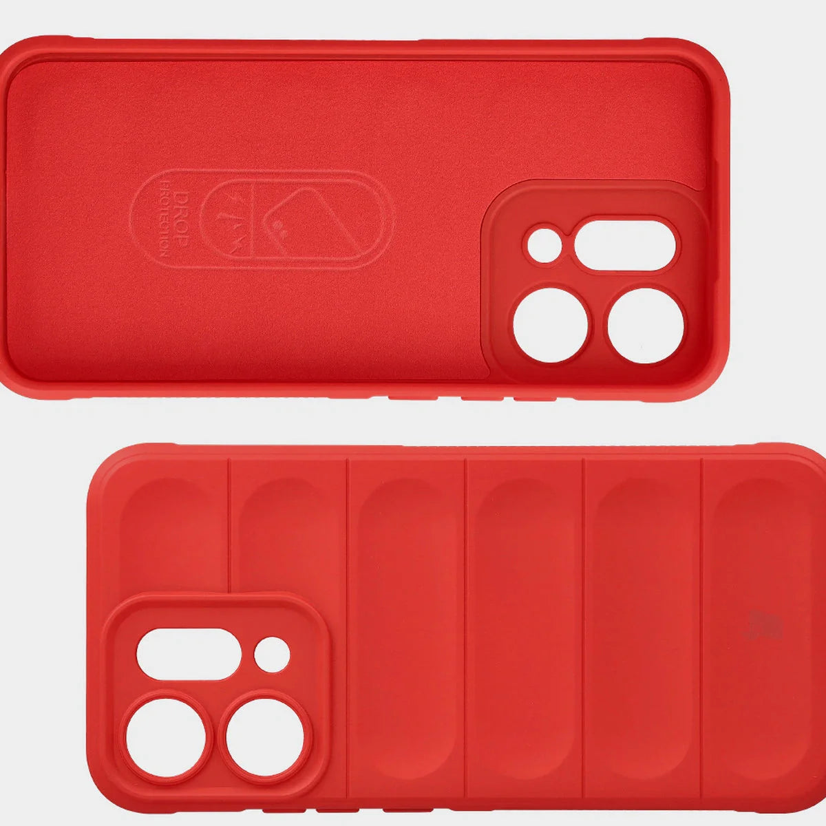 Robuste Handyhülle für Oppo Reno 14, Bizon Case Tur, Rot