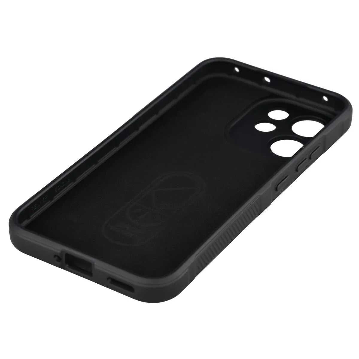 Robuste Handyhülle für Oppo Reno 15 F / FS, Bizon Case Tur, Schwarz