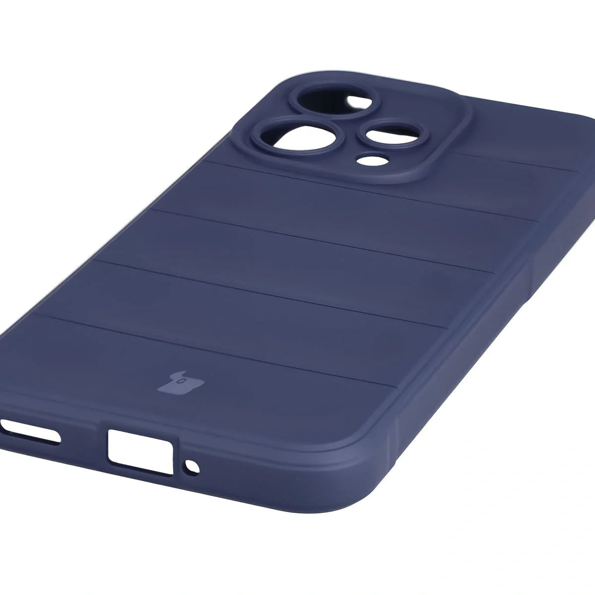 Robuste Handyhülle für Oppo Reno 15, Bizon Case Tur, Dunkelblau
