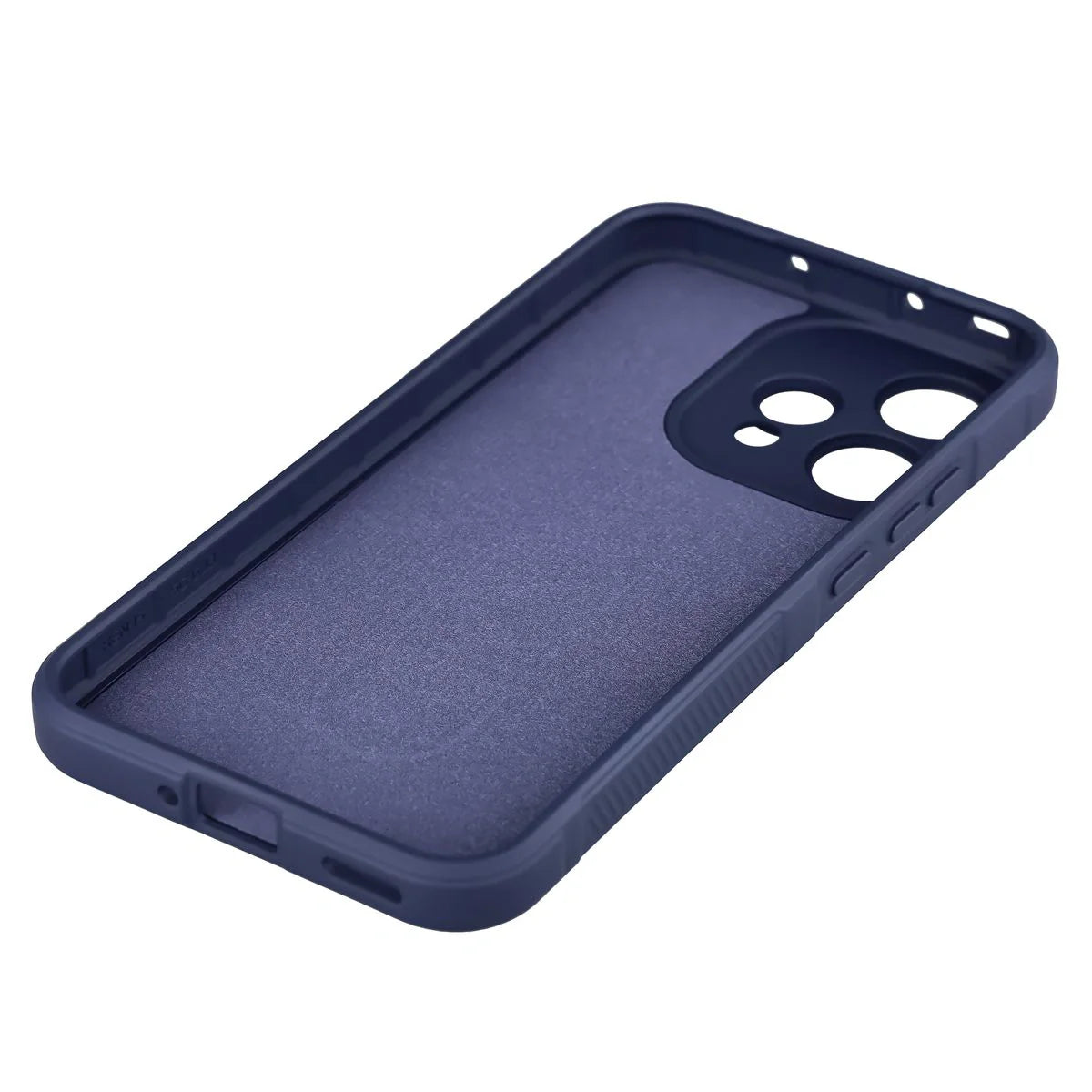 Robuste Handyhülle für Oppo Reno 15, Bizon Case Tur, Dunkelblau