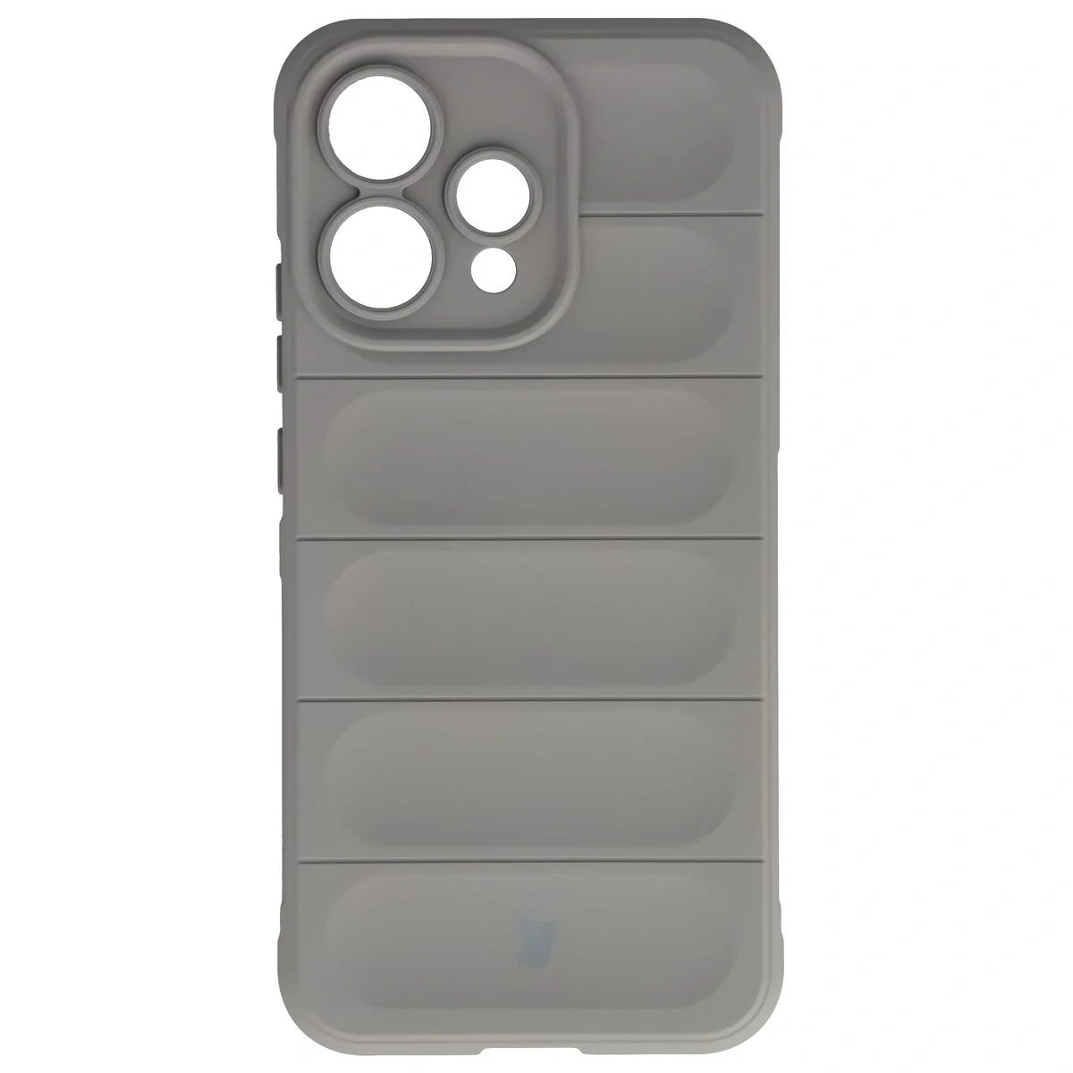 Robuste Handyhülle für Oppo Reno 15, Bizon Case Tur, Hellgrau