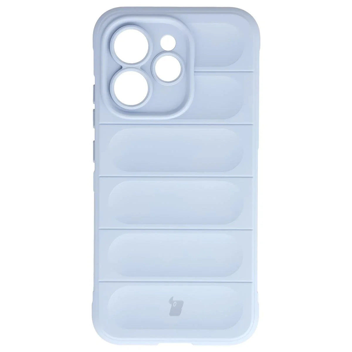 Robuste Handyhülle für Oppo Reno 15 Pro, Bizon Case Tur, Hellblau