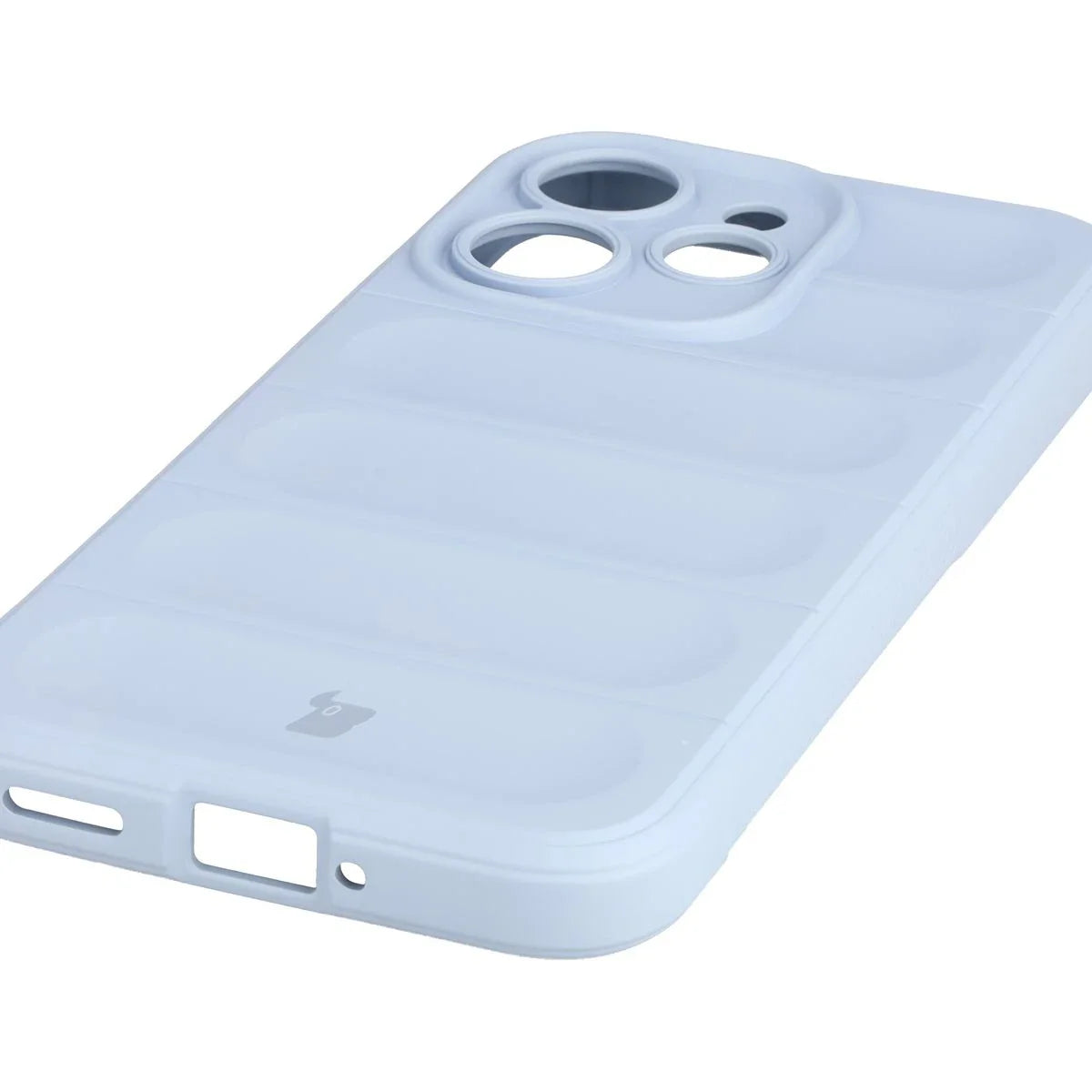 Robuste Handyhülle für Oppo Reno 15 Pro, Bizon Case Tur, Hellblau