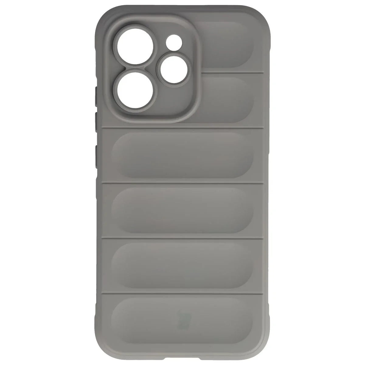 Robuste Handyhülle für Oppo Reno 15 Pro, Bizon Case Tur, Hellgrau