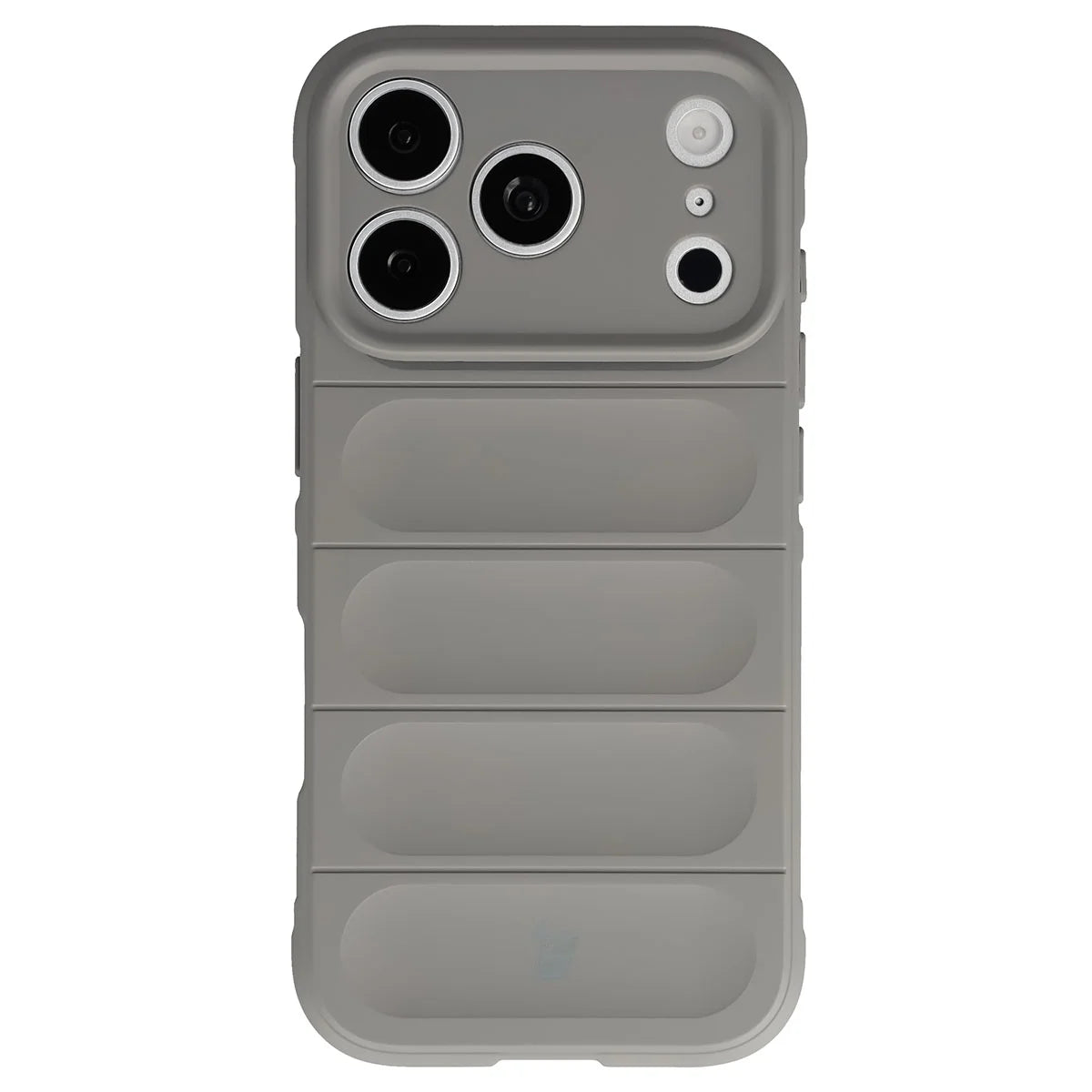 Robuste Handyhülle + gehärtetem Glas für iPhone 18 Pro / 17 Pro, Bizon Tur Pack, Hellgrau (2/10)