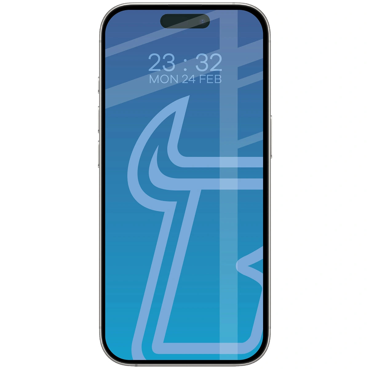 Robuste Handyhülle + gehärtetem Glas für iPhone 18 Pro / 17 Pro, Bizon Tur Pack, Hellgrau (9/10)