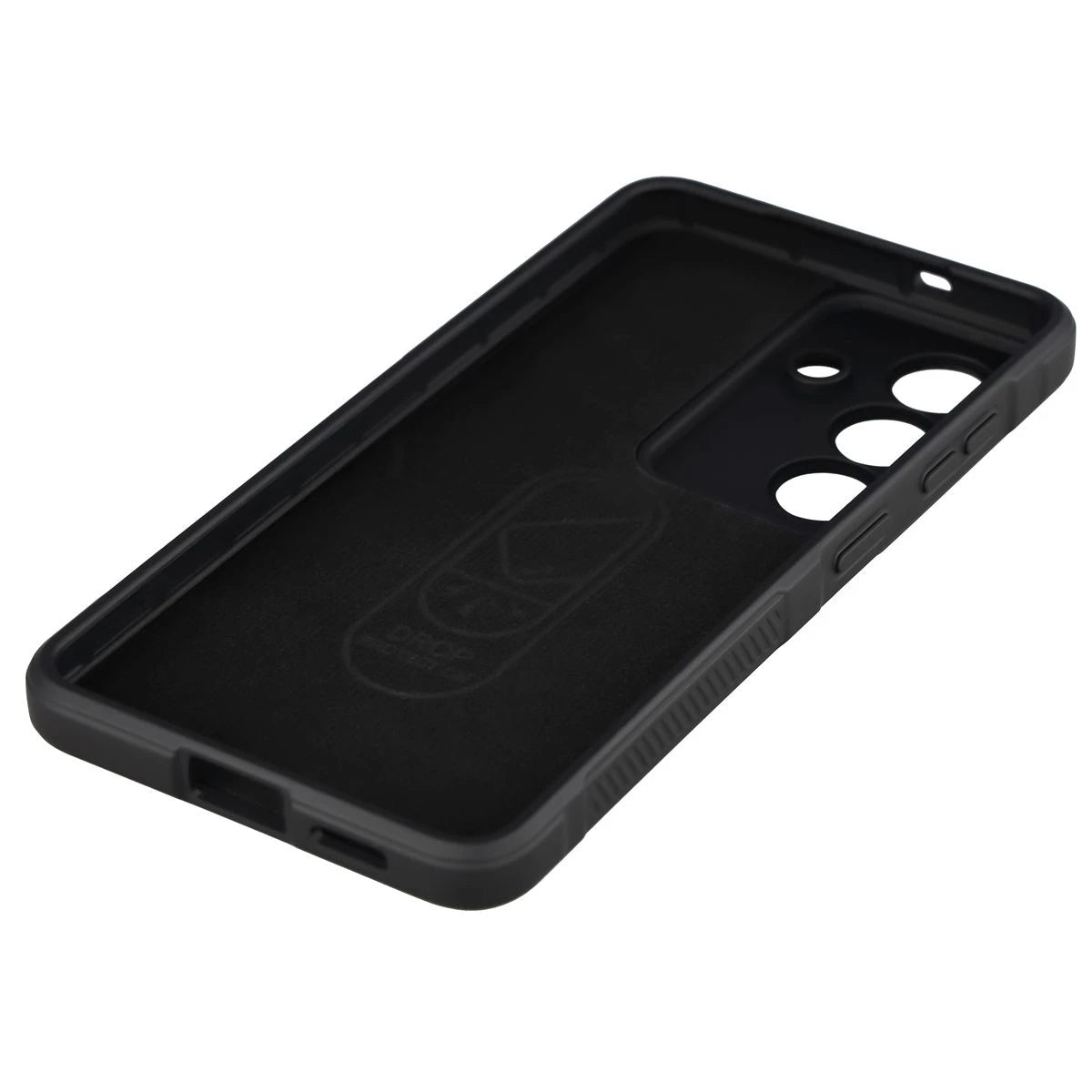 Robuste Handyhülle + gehärtetem Glas für Galaxy S26, Bizon Tur Pack, Schwarz (4/10)