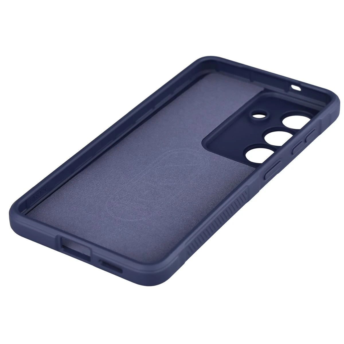 Robuste Handyhülle + gehärtetem Glas für Galaxy S26, Bizon Tur Pack, Dunkelblau (4/10)