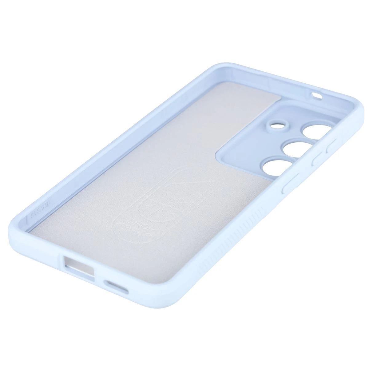Robuste Handyhülle + gehärtetem Glas für Galaxy S26, Bizon Tur Pack, Hellblau (4/10)