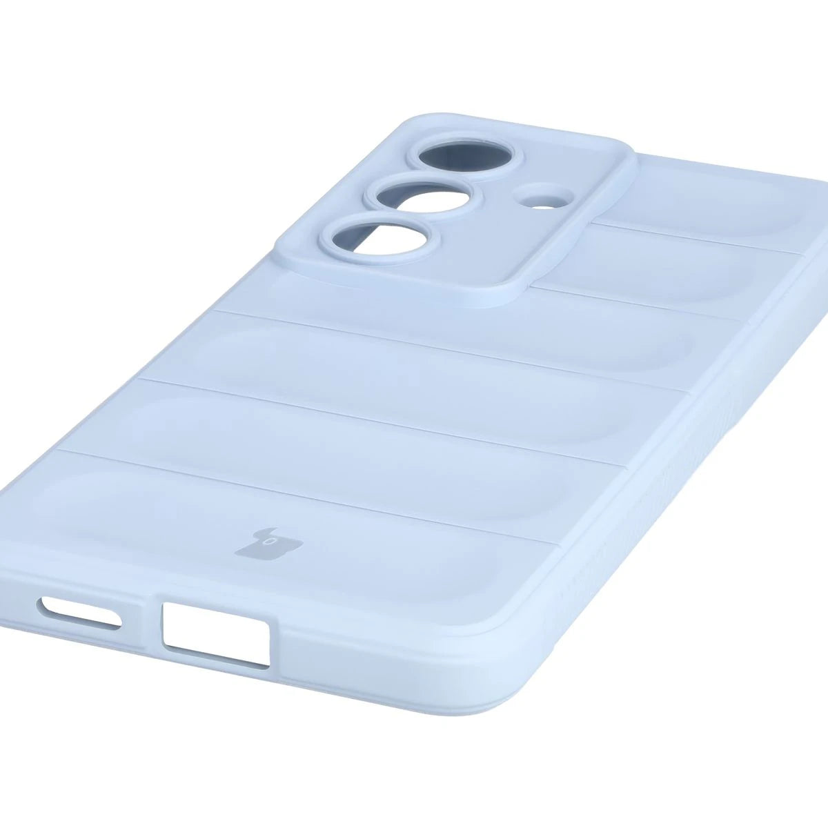Robuste Handyhülle + gehärtetem Glas für Galaxy S26, Bizon Tur Pack, Hellblau (5/10)