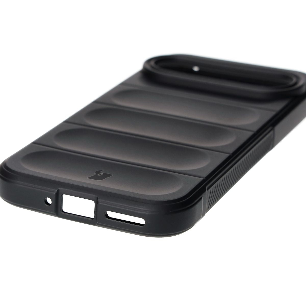 Robuste Handyhülle für Google Pixel 9, Bizon Case Tur, Schwarz