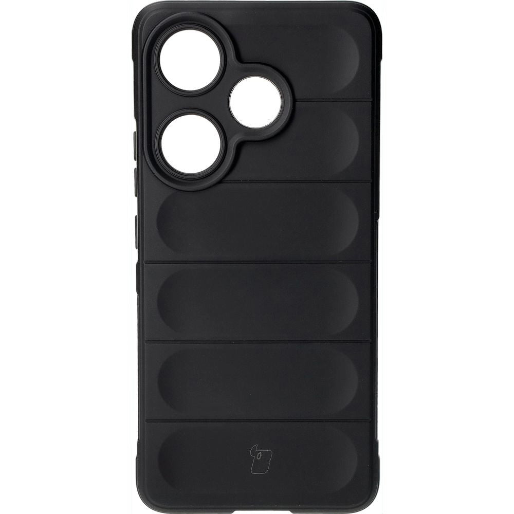 Robuste Handyhülle für Xiaomi Poco F6, Bizon Case Tur, Schwarz