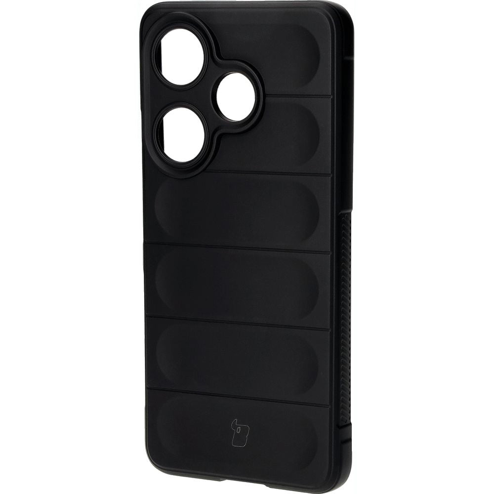 Robuste Handyhülle für Xiaomi Poco F6, Bizon Case Tur, Schwarz