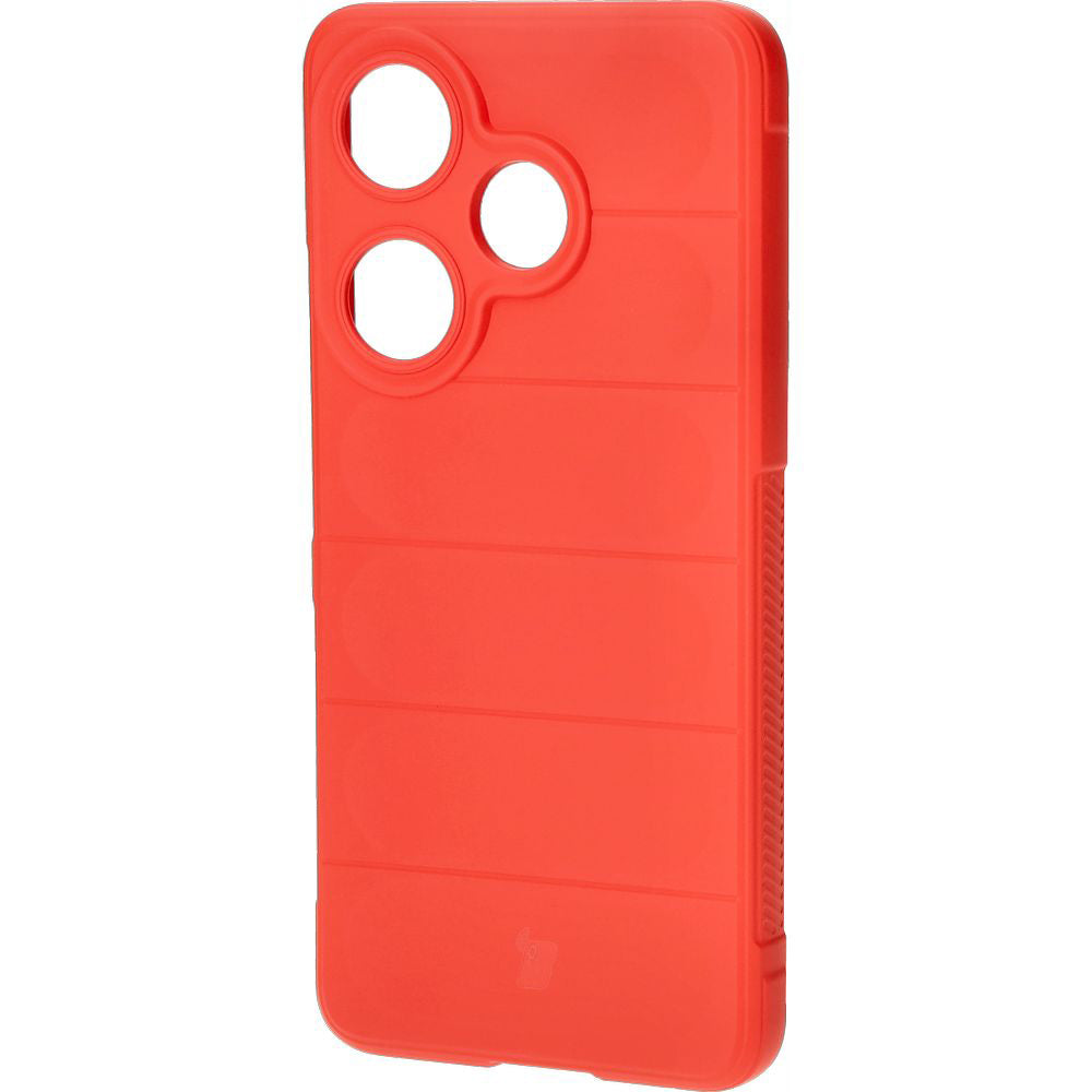 Robuste Handyhülle für Xiaomi Poco F6, Bizon Case Tur, Rot