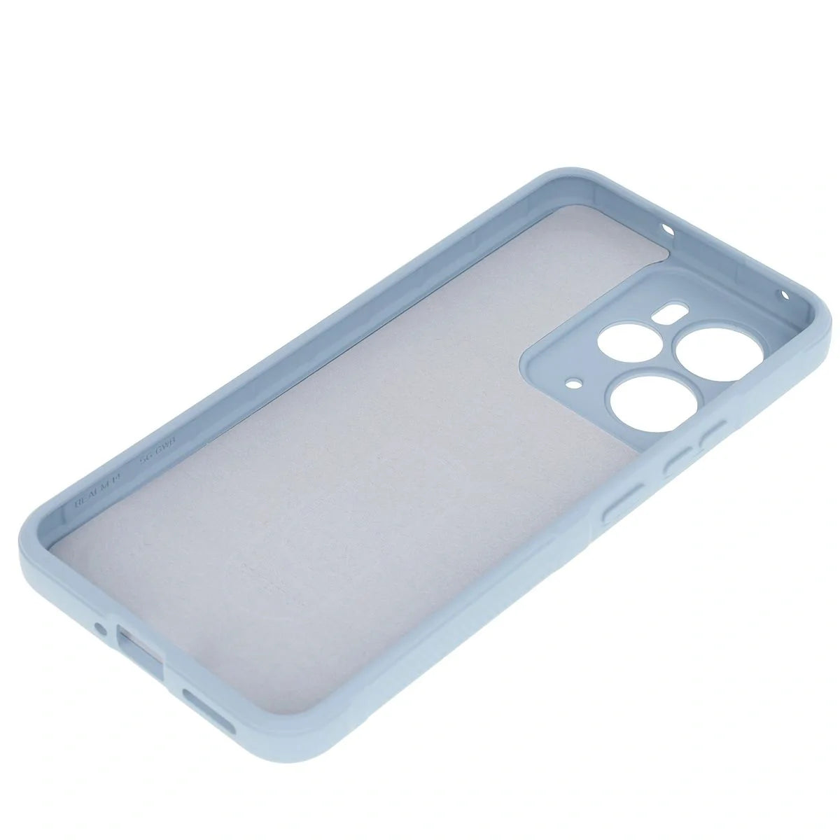 Robuste Handyhülle für Realme 14 5G, Bizon Case Tur, Hellblau