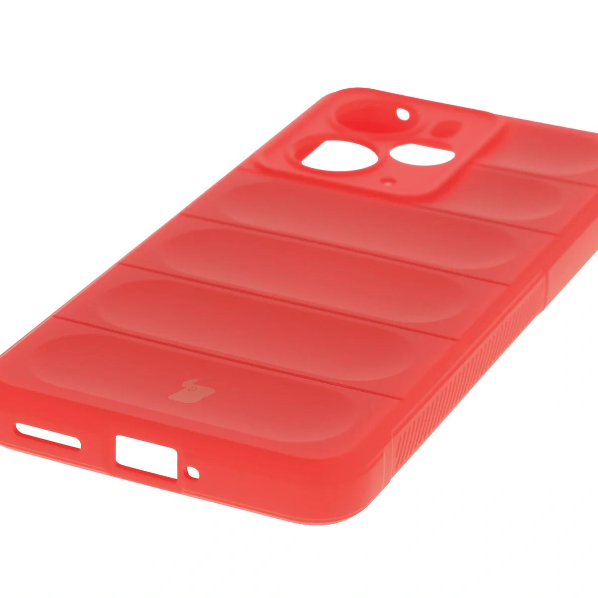 Robuste Handyhülle für Realme 14 5G, Bizon Case Tur, Rot