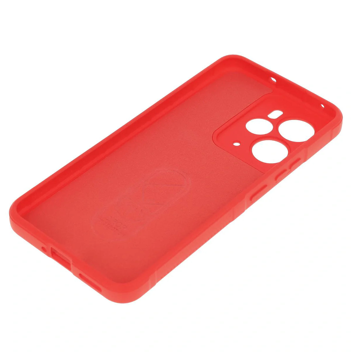 Robuste Handyhülle für Realme 14 5G, Bizon Case Tur, Rot
