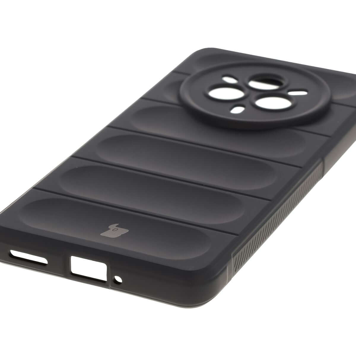 Robuste Handyhülle für Realme 14 Pro 5G, Bizon Case Tur, Schwarz