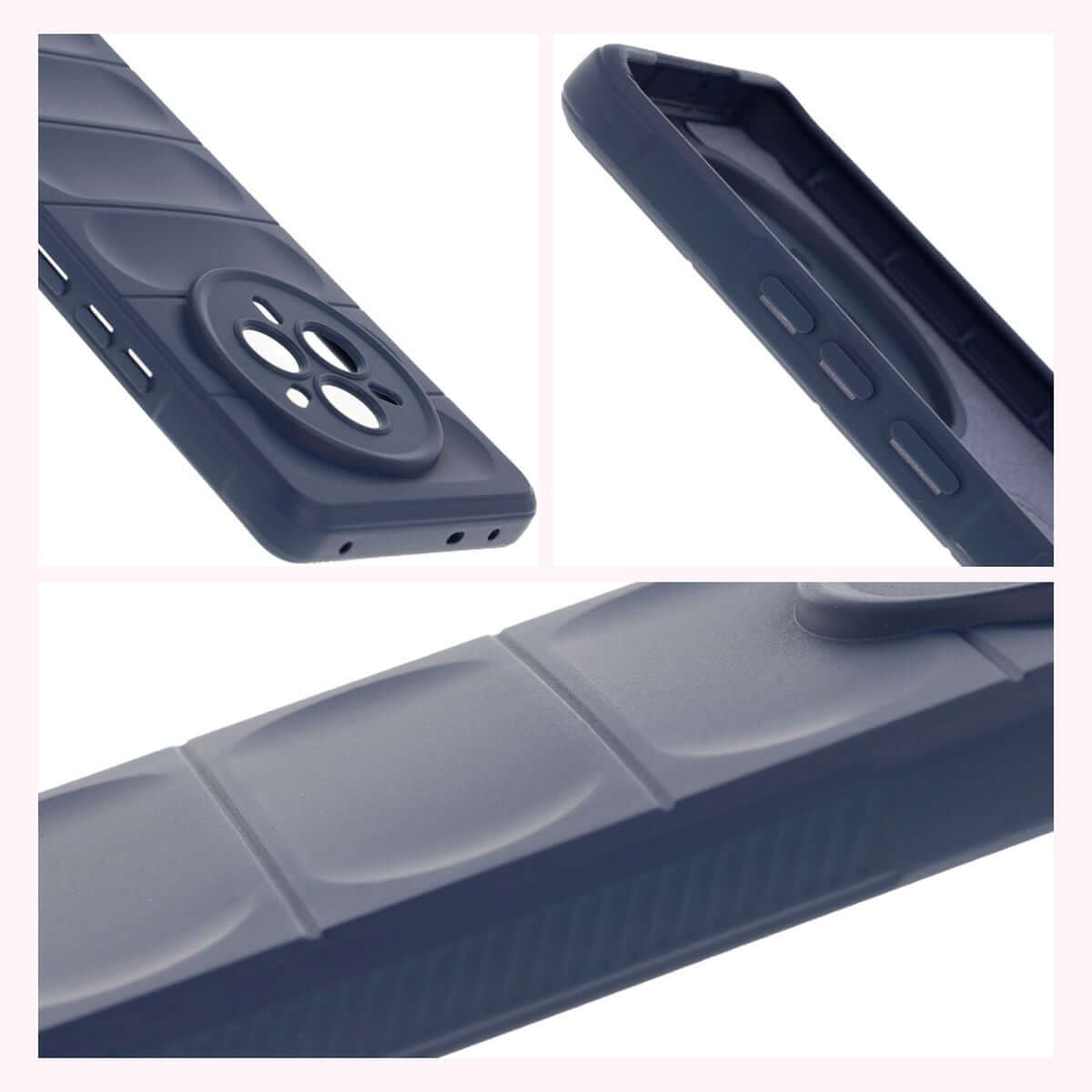 Robuste Handyhülle für Realme 14 Pro 5G, Bizon Case Tur, Dunkelblau