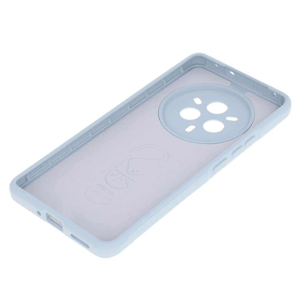 Robuste Handyhülle für Realme 14 Pro 5G, Bizon Case Tur, Hellblau