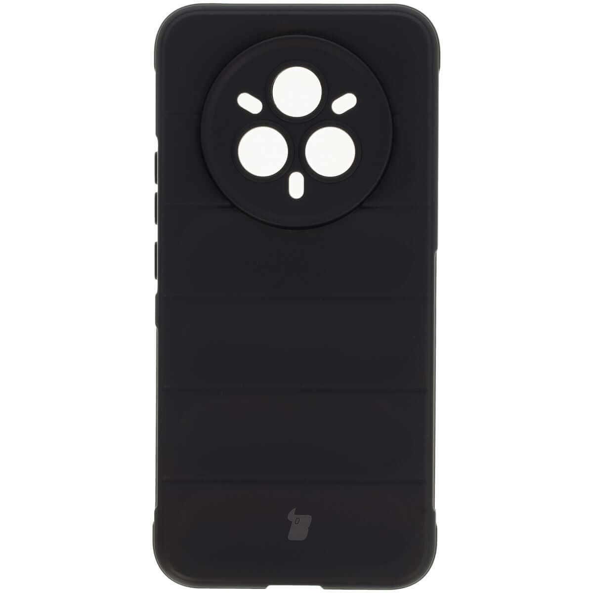 Robuste Handyhülle für Realme 14 Pro Plus 5G, Bizon Case Tur, Schwarz