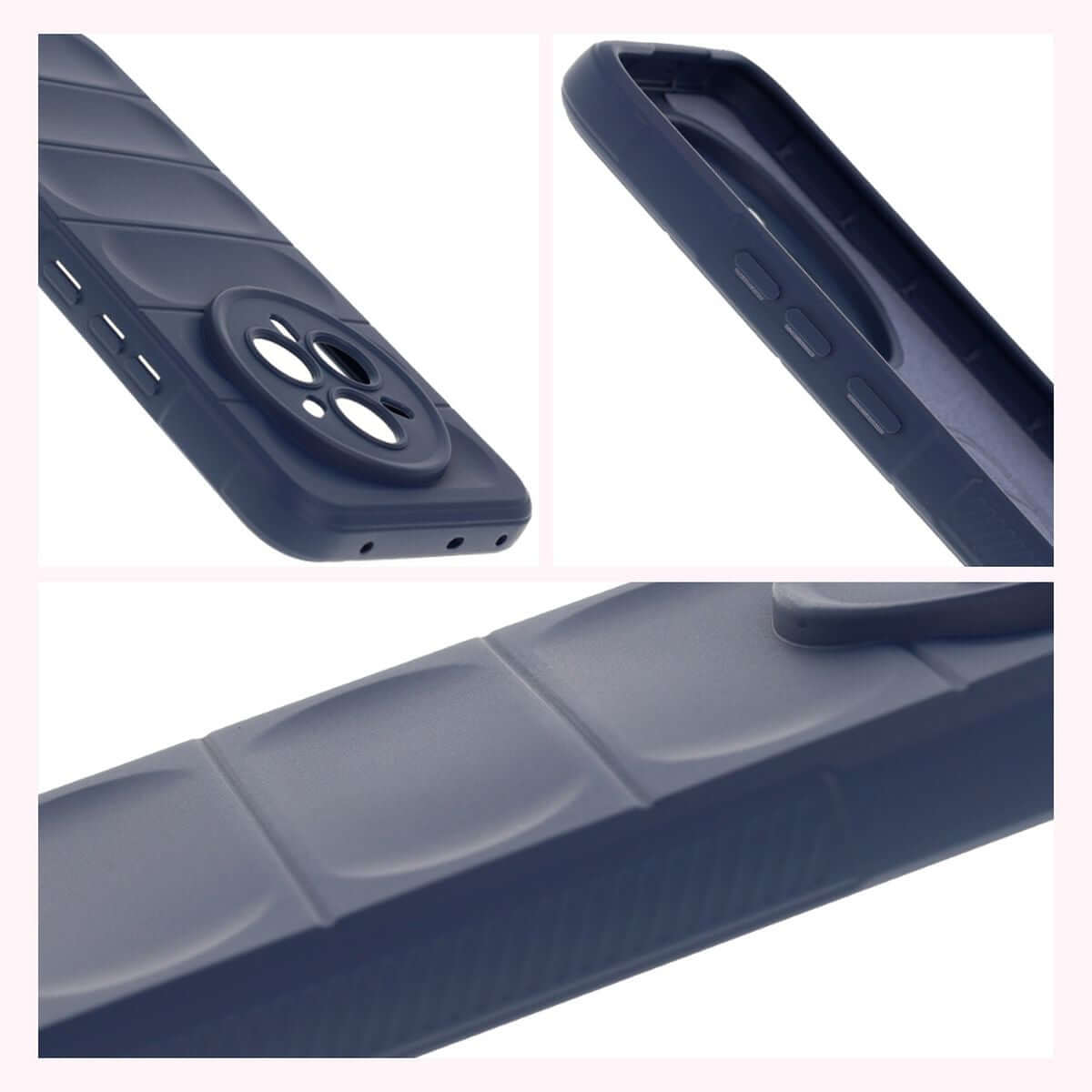 Robuste Handyhülle für Realme 14 Pro Plus 5G, Bizon Case Tur, Dunkelblau