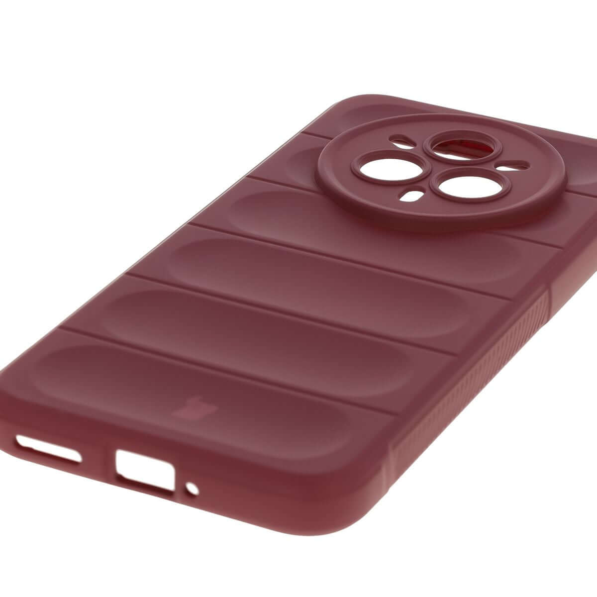 Robuste Handyhülle für Realme 14 Pro Plus 5G, Bizon Case Tur, Burgunderrot