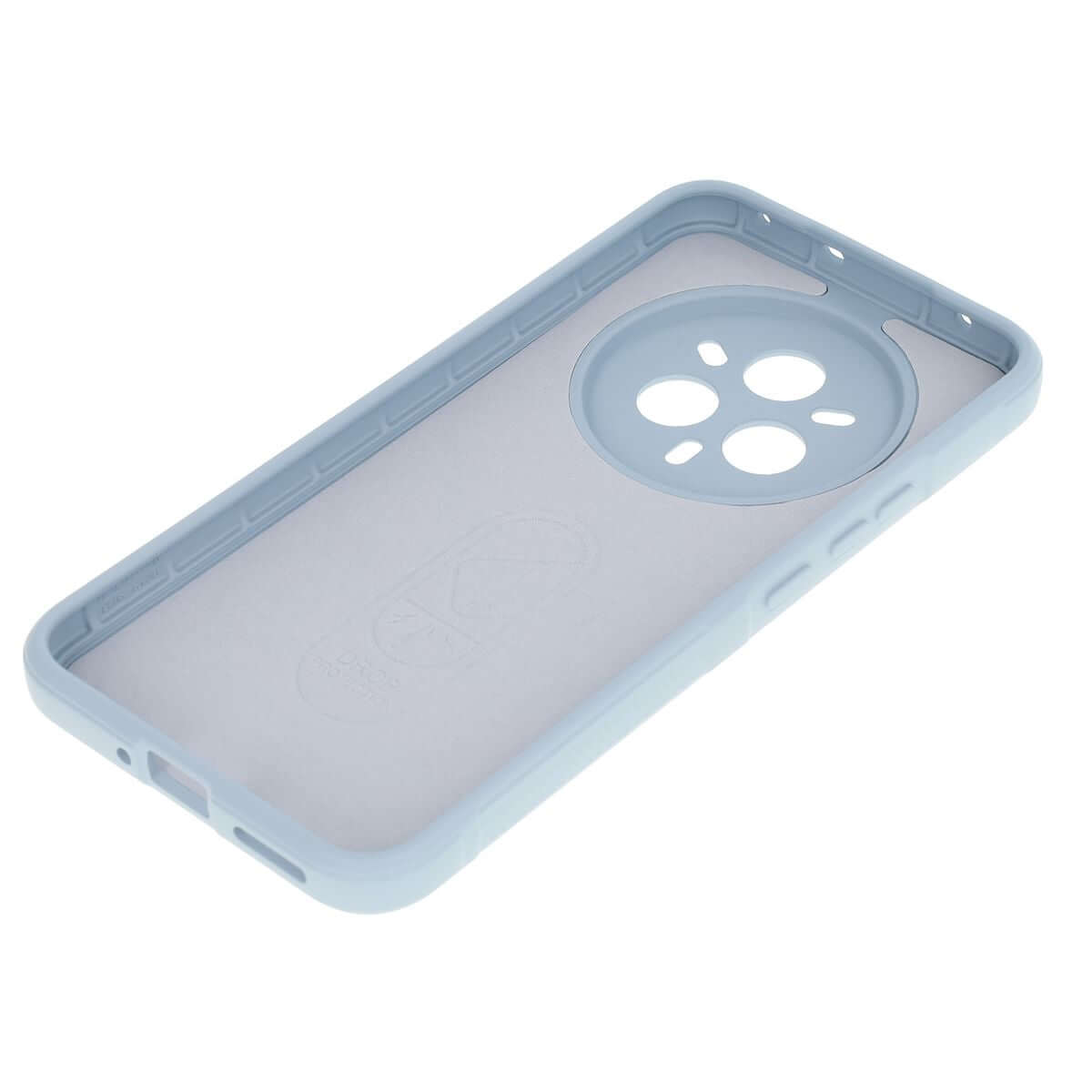 Robuste Handyhülle für Realme 14 Pro Plus 5G, Bizon Case Tur, Hellblau