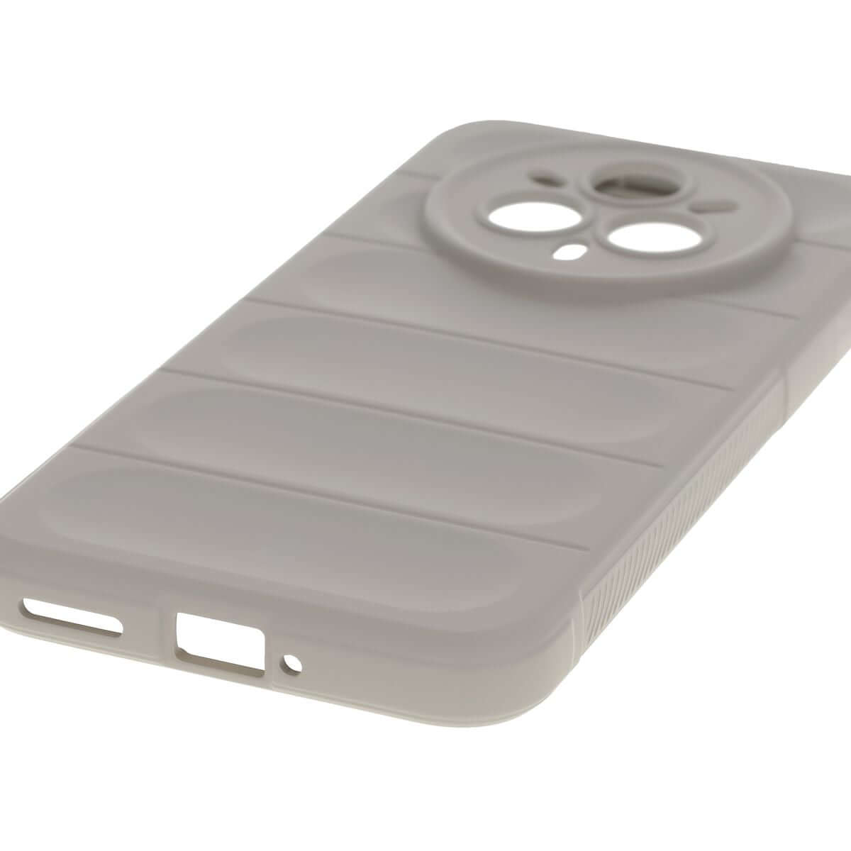 Robuste Handyhülle für Realme 14 Pro Plus 5G, Bizon Case Tur, Hellgrau