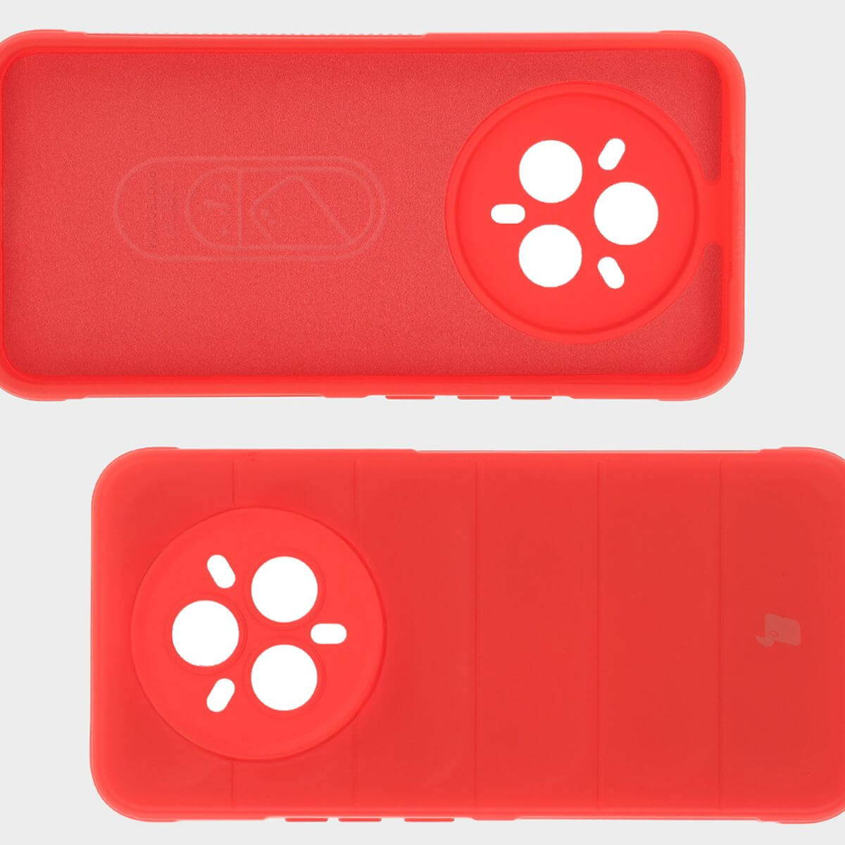 Robuste Handyhülle für Realme 14 Pro Plus 5G, Bizon Case Tur, Rot